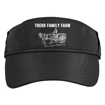 Thero Family Farm Premium Jams And Baked Goods Adult Drive Performance Visor