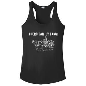 Thero Family Farm Premium Jams And Baked Goods Ladies PosiCharge Competitor Racerback Tank