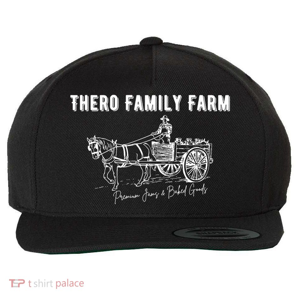 Thero Family Farm Premium Jams And Baked Goods Wool Snapback Cap