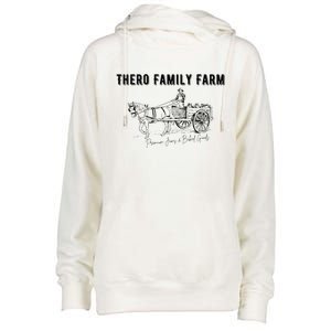 Thero Family Farm Premium Jams And Baked Goods Womens Funnel Neck Pullover Hood