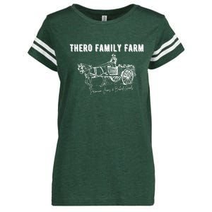 Thero Family Farm Premium Jams And Baked Goods Enza Ladies Jersey Football T-Shirt