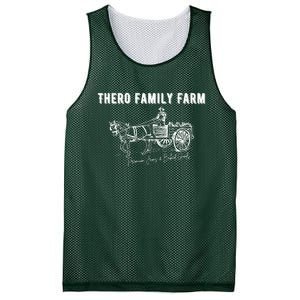 Thero Family Farm Premium Jams And Baked Goods Mesh Reversible Basketball Jersey Tank