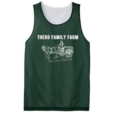 Thero Family Farm Premium Jams And Baked Goods Mesh Reversible Basketball Jersey Tank