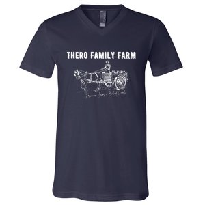 Thero Family Farm Premium Jams And Baked Goods V-Neck T-Shirt