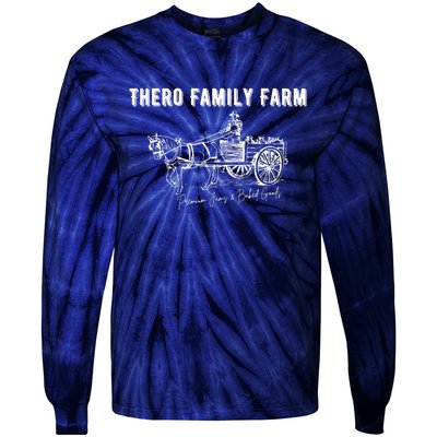 Thero Family Farm Premium Jams And Baked Goods Tie-Dye Long Sleeve Shirt