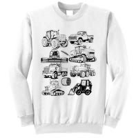 Tractor Farmer Farming Farm Trucks Sweatshirt