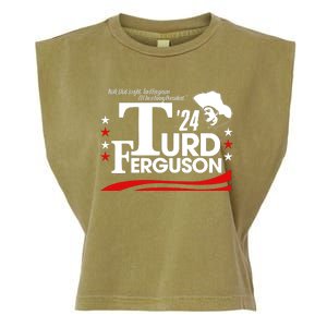 Turd Ferguson For President 2024 Garment-Dyed Women's Muscle Tee