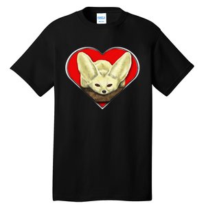 Tiny Fennec Fox Tall T-Shirt