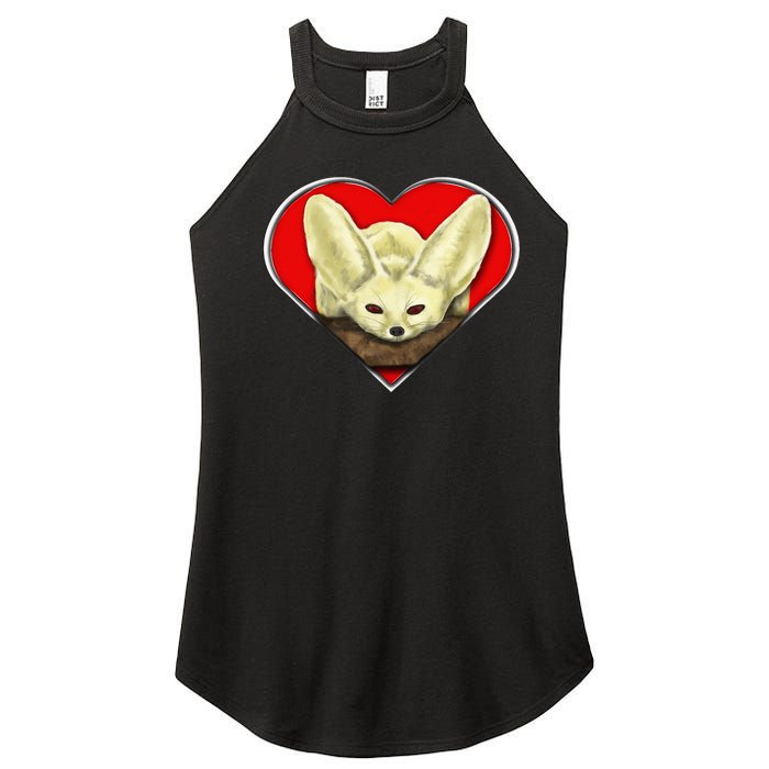 Tiny Fennec Fox Women's Perfect Tri Rocker Tank