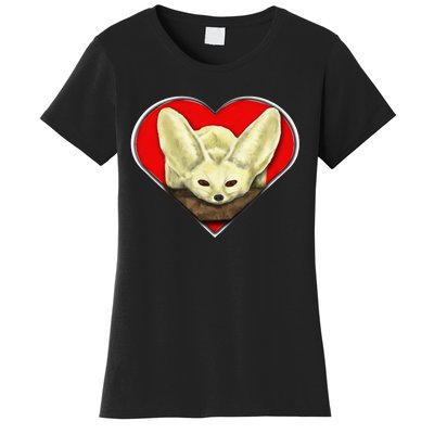 Tiny Fennec Fox Women's T-Shirt