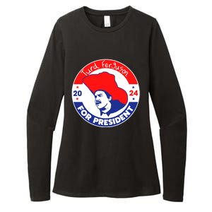 Turd Ferguson For President 2024 Womens CVC Long Sleeve Shirt