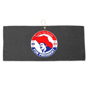 Turd Ferguson For President 2024 Large Microfiber Waffle Golf Towel