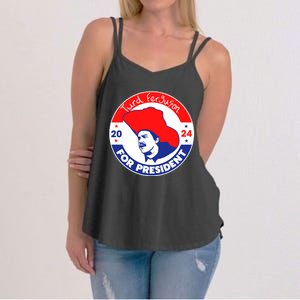 Turd Ferguson For President 2024 Women's Strappy Tank