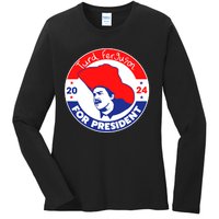 Turd Ferguson For President 2024 Ladies Long Sleeve Shirt