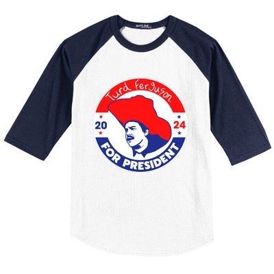 Turd Ferguson For President 2024 Baseball Sleeve Shirt