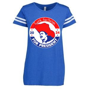 Turd Ferguson For President 2024 Enza Ladies Jersey Football T-Shirt