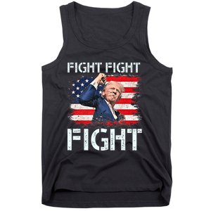 Trump Fight Fight Fight Trump Signals To Americans To Fight Tank Top