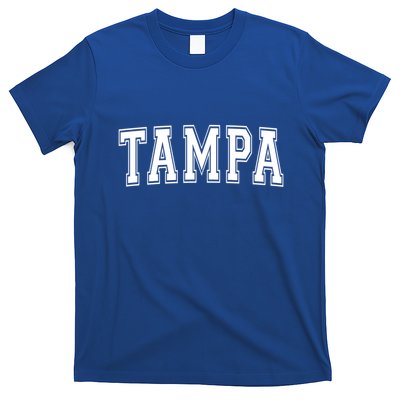 Tampa Fl Florida Usa Vintage Sports Varsity Style Gift T-Shirt