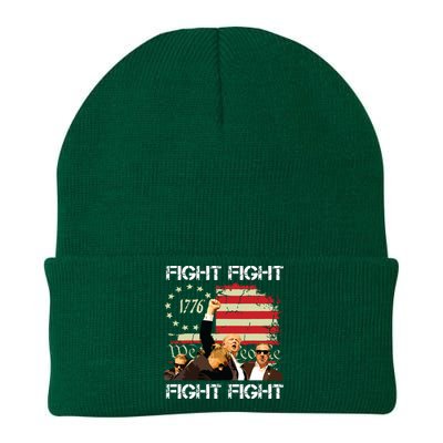 Trump Fight Fight Fight Knit Cap Winter Beanie