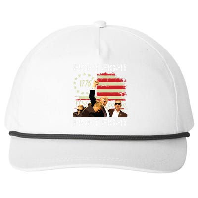 Trump Fight Fight Fight Snapback Five-Panel Rope Hat