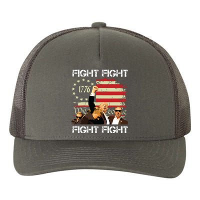 Trump Fight Fight Fight Yupoong Adult 5-Panel Trucker Hat