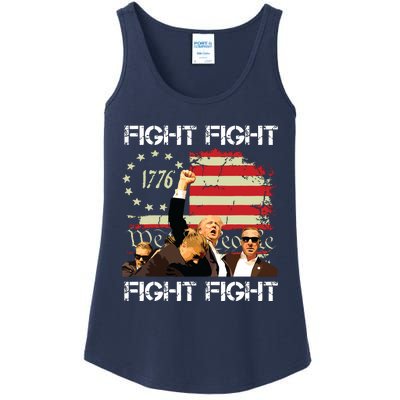 Trump Fight Fight Fight Ladies Essential Tank