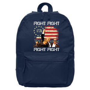 Trump Fight Fight Fight 16 in Basic Backpack