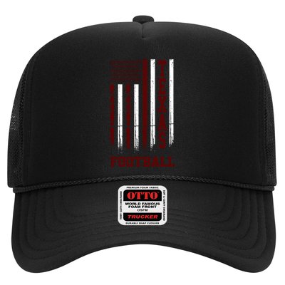 Texas Football Fan American Flag Trucker Hat