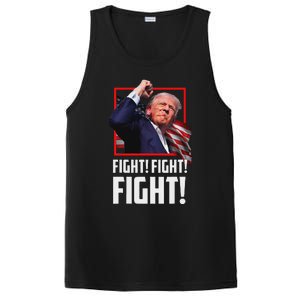 Trump Fight Fist 2024 Strong Support PosiCharge Competitor Tank