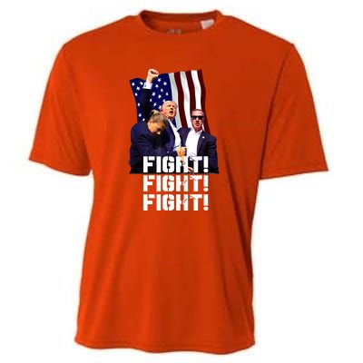 Trump Fight Fight Fight Gift Cooling Performance Crew T-Shirt