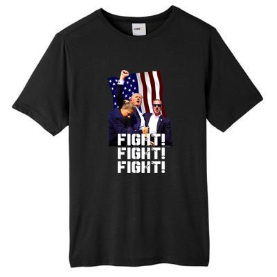 Trump Fight Fight Fight Gift Tall Fusion ChromaSoft Performance T-Shirt