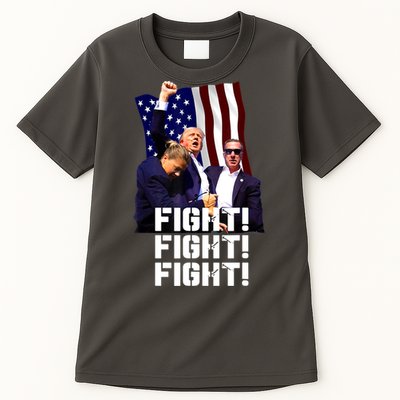 Trump Fight Fight Fight Gift Tall T-Shirt