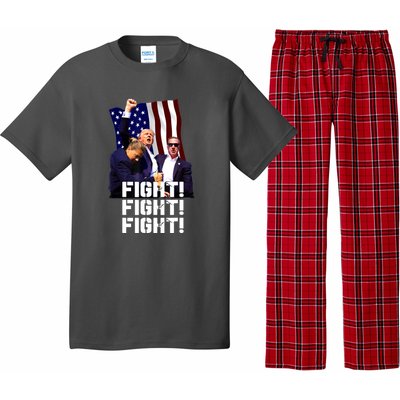 Trump Fight Fight Fight Gift Pajama Set