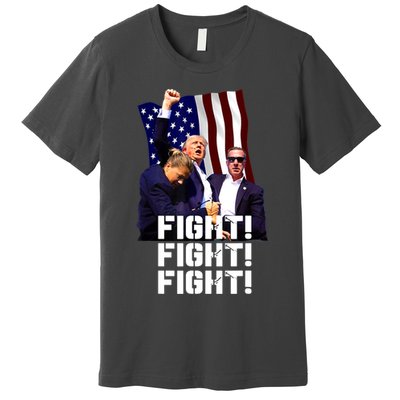 Trump Fight Fight Fight Gift Premium T-Shirt