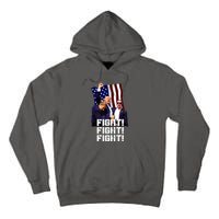 Trump Fight Fight Fight Gift Tall Hoodie