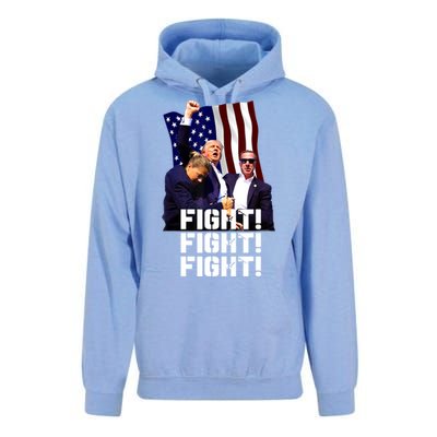 Trump Fight Fight Fight Gift Unisex Surf Hoodie