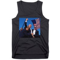 Trump Fight Fist 2024 Strong Support Tank Top