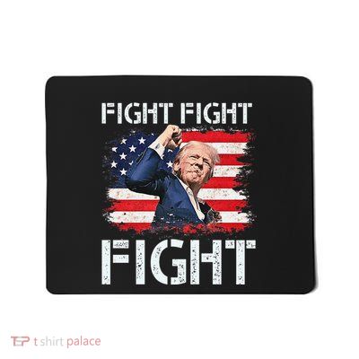Trump Fight Fight Fight Trump Signals To Americans To Fight Mousepad