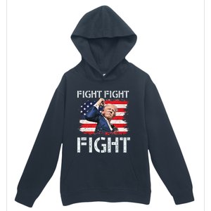 Trump Fight Fight Fight Trump Signals To Americans To Fight Urban Pullover Hoodie