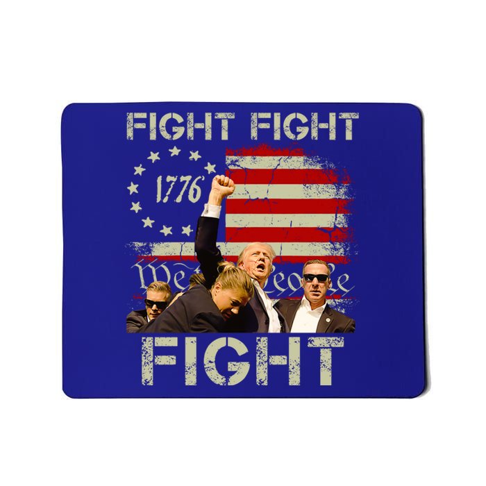 Trump Fight Fight Fight Trump Signals To Americans To Fight Cool Gift Mousepad