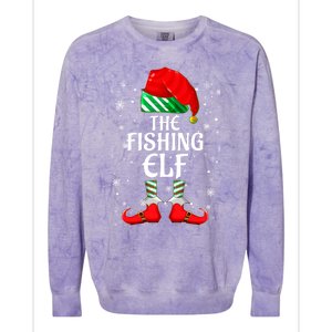 The Fishing Family Matching Group Christmas Meaningful Gift Colorblast Crewneck Sweatshirt