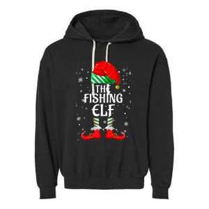 The Fishing Family Matching Group Christmas Meaningful Gift Garment-Dyed Fleece Hoodie