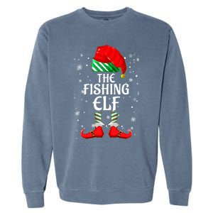 The Fishing Family Matching Group Christmas Meaningful Gift Garment-Dyed Sweatshirt