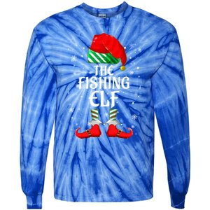 The Fishing Family Matching Group Christmas Meaningful Gift Tie-Dye Long Sleeve Shirt