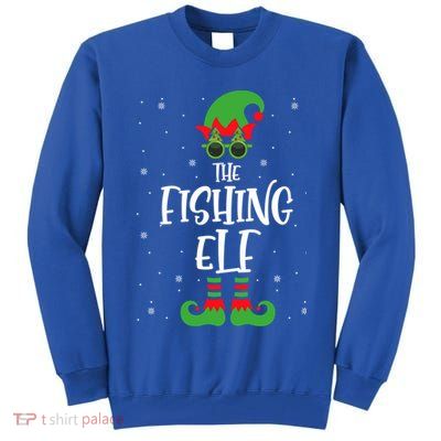 The Fishing Funny Christmas Fisher Fishing Family Great Gift Tall Sweatshirt