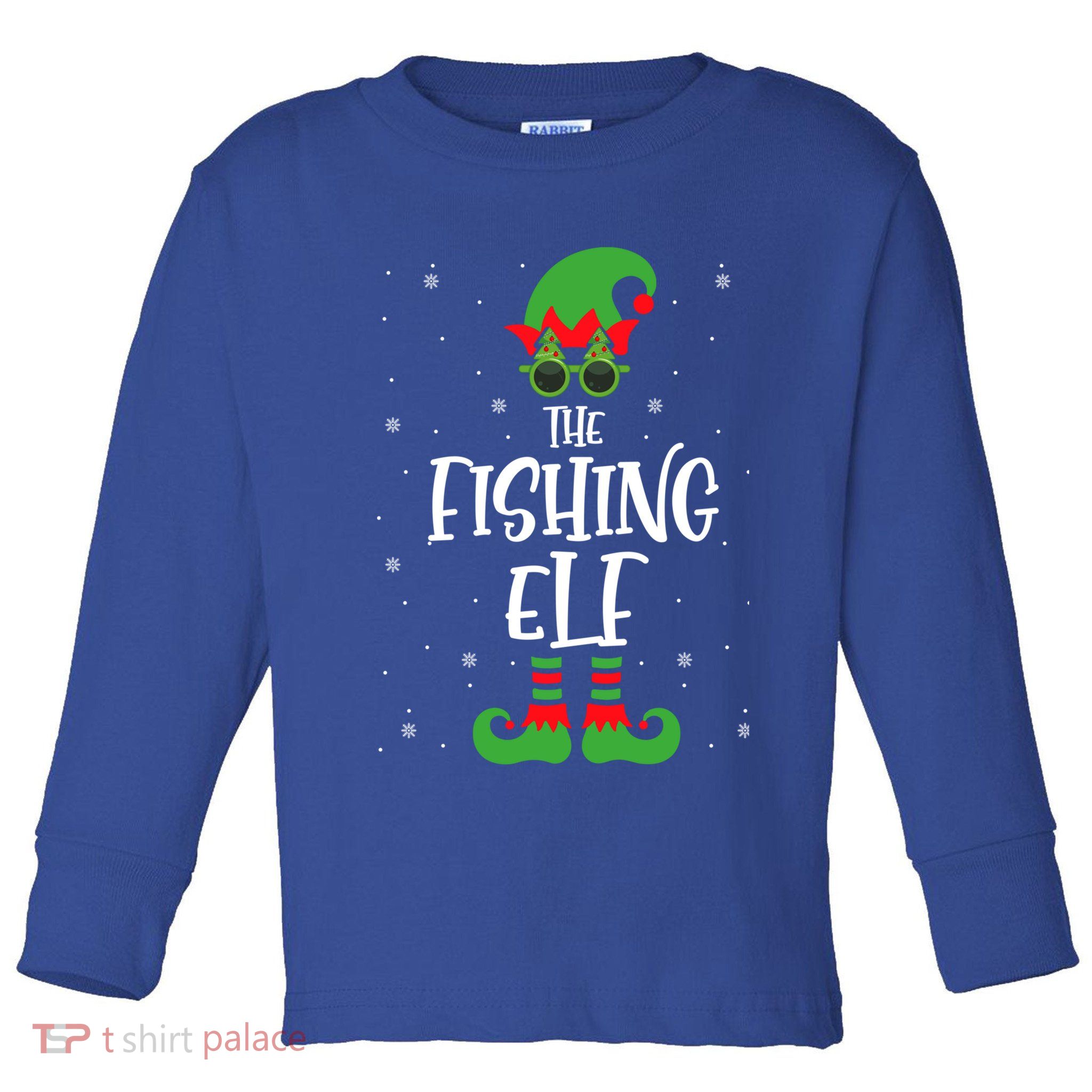 The Fishing Funny Christmas Fisher Fishing Family Great Gift Toddler Long Sleeve Shirt