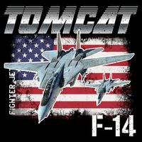 Tomcat F14 Fighter Jet City Backpack