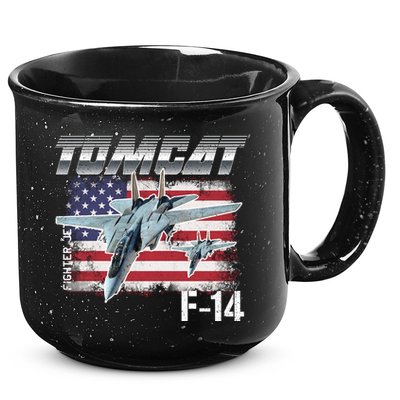 Tomcat F14 Fighter Jet 15oz Campfire Ceramic Mug