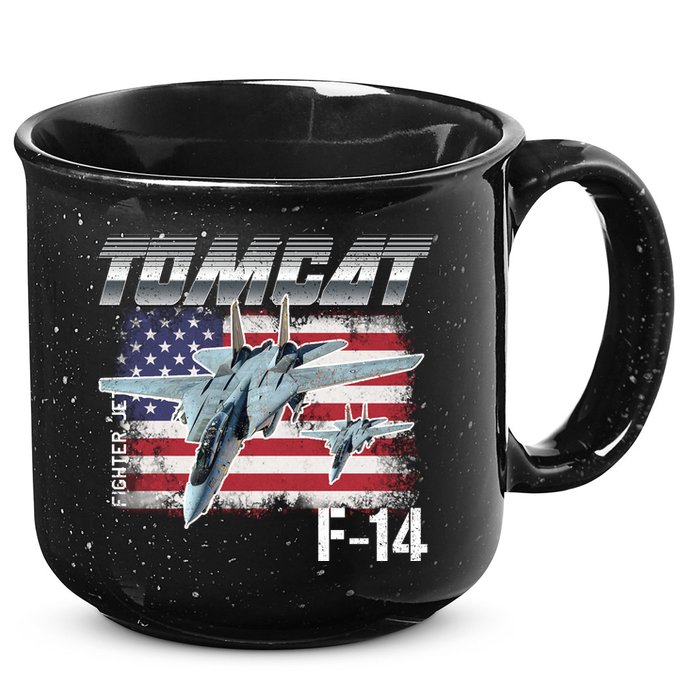 Tomcat F14 Fighter Jet 15oz Campfire Ceramic Mug