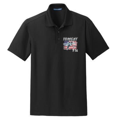 Tomcat F14 Fighter Jet Dry Zone Grid Polo